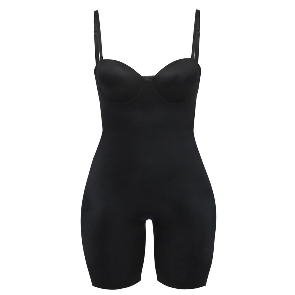 Spandex body shape jumpsuit